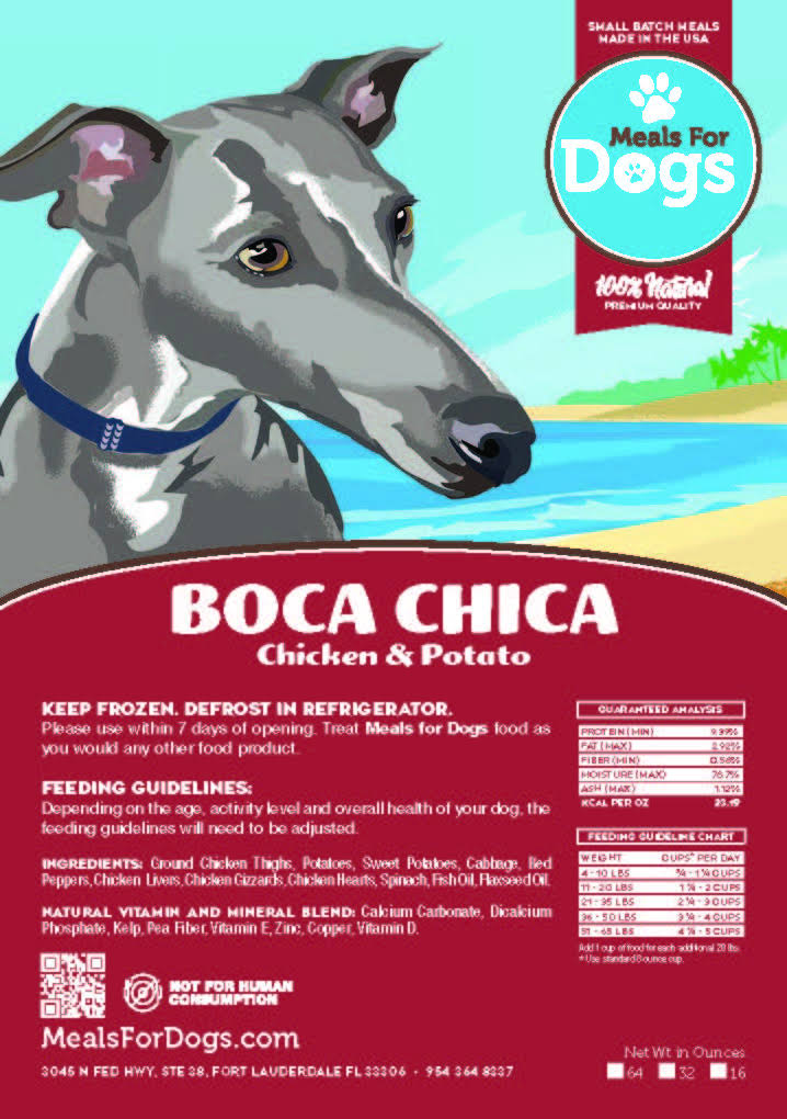 Meals for Dogs Boca Chica Chicken & Potato Meal 64 oz.