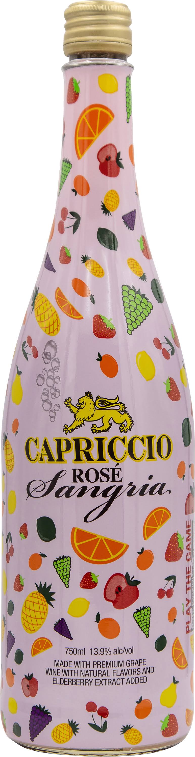 Capriccio Sangria, Rose - 750 ml