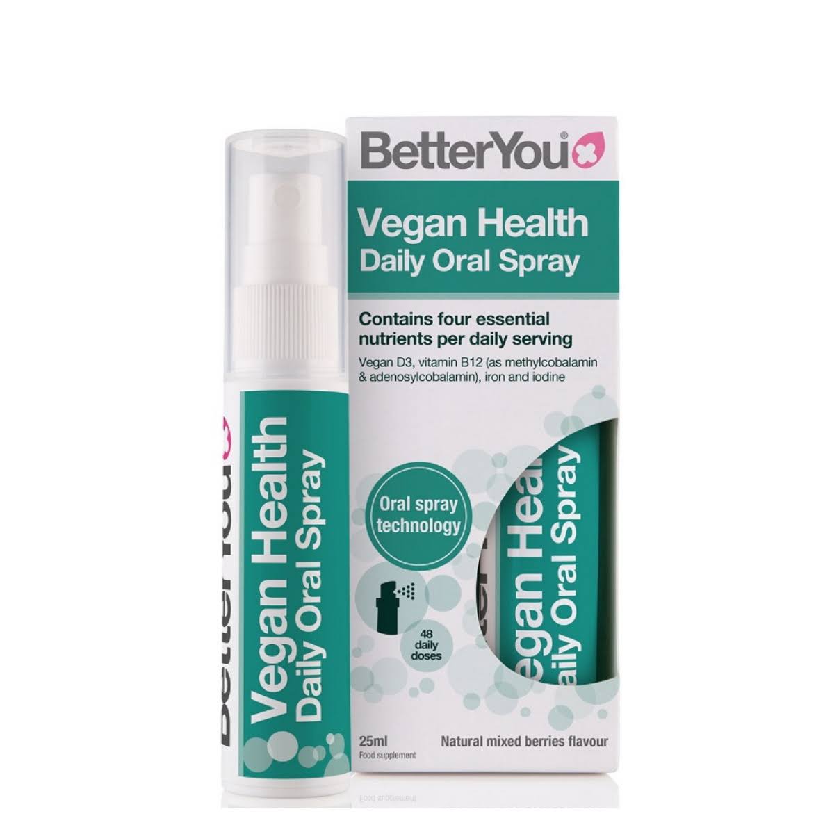 BetterYou Vegan Health Oral Spray - 25 ml.