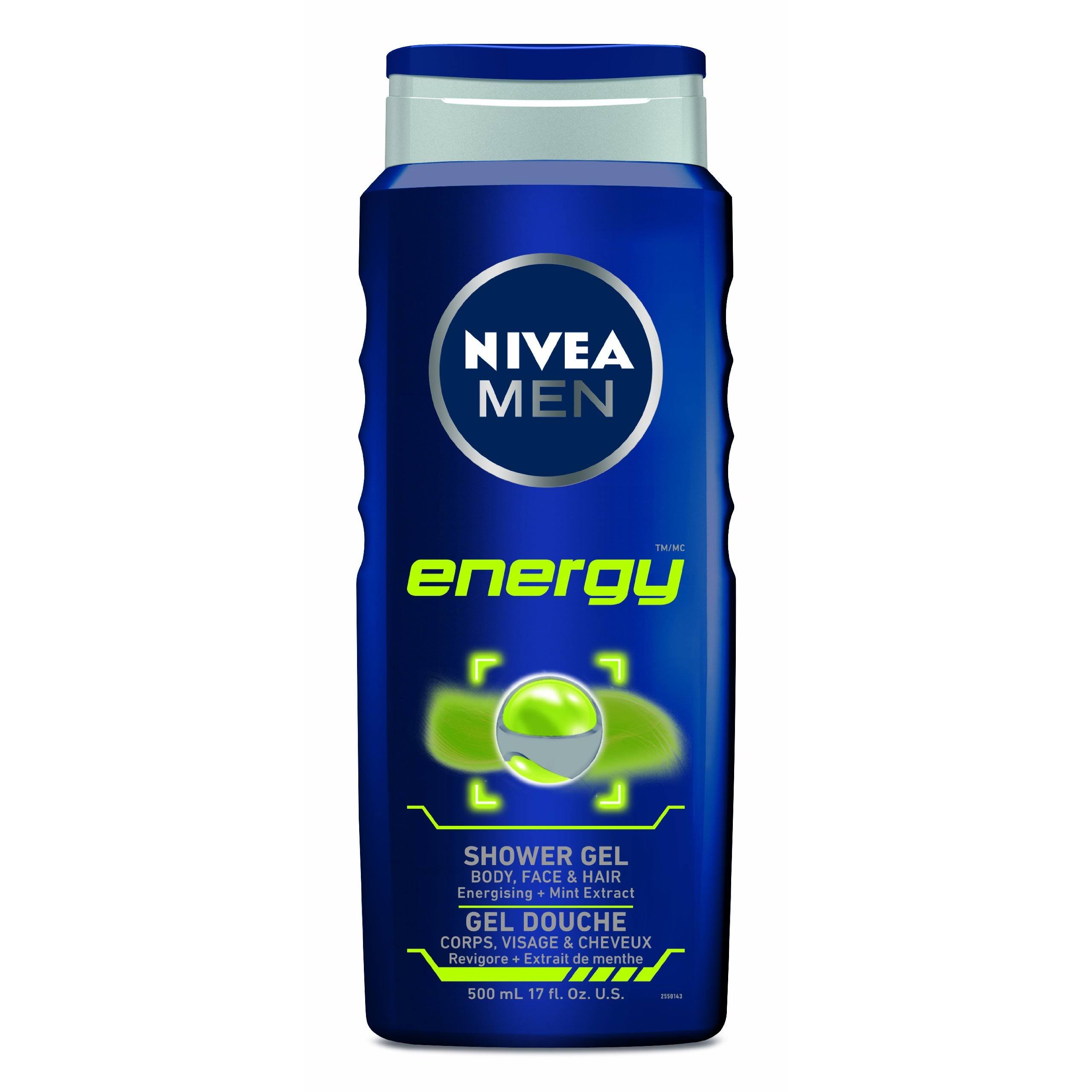 Nivea for Men Energy Shower Gel - 500ml
