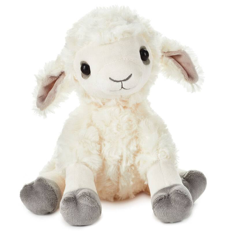 Baby Lamb Stuffed Animal, 8.5"