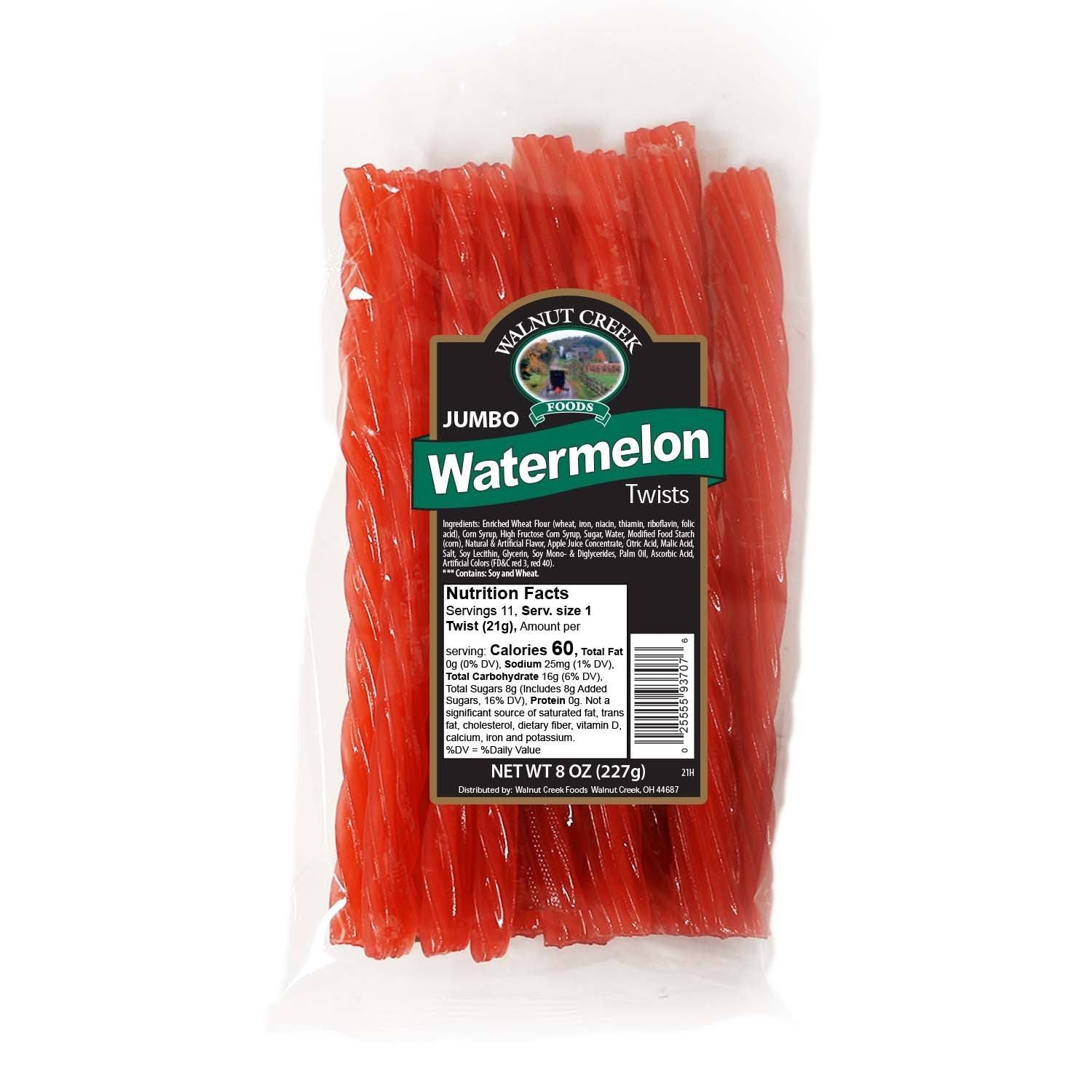 Walnut Creek Foods Licorice - Watermelon, 8"