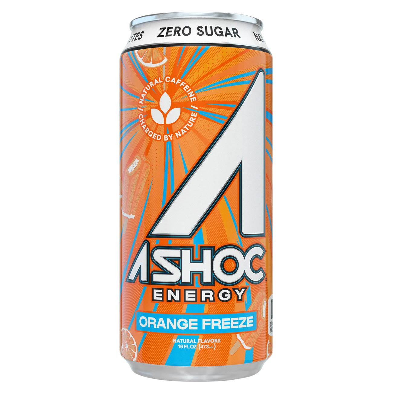A Shoc Energy Drink, Orange Freeze - 16 fl oz