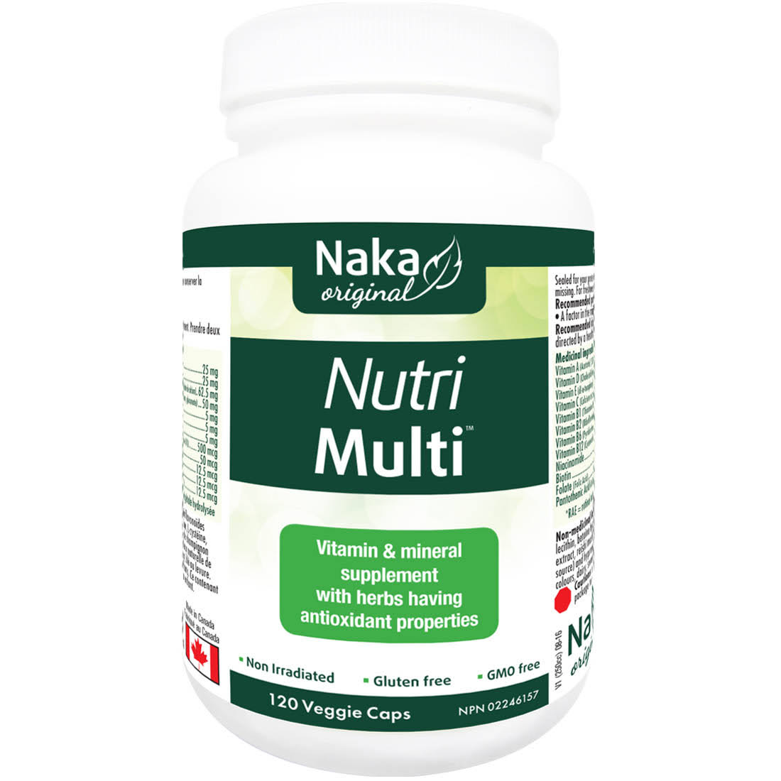 National Nutrition - Nutri Multi - 120 Vcaps + 30 Vcaps Bonus Size!