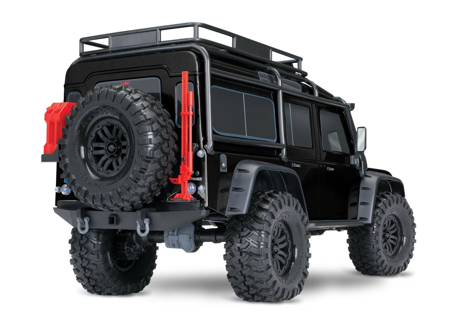 Traxxas 82056-4 - TRX-4 Land Rover Defender 4WD Crawler, Black