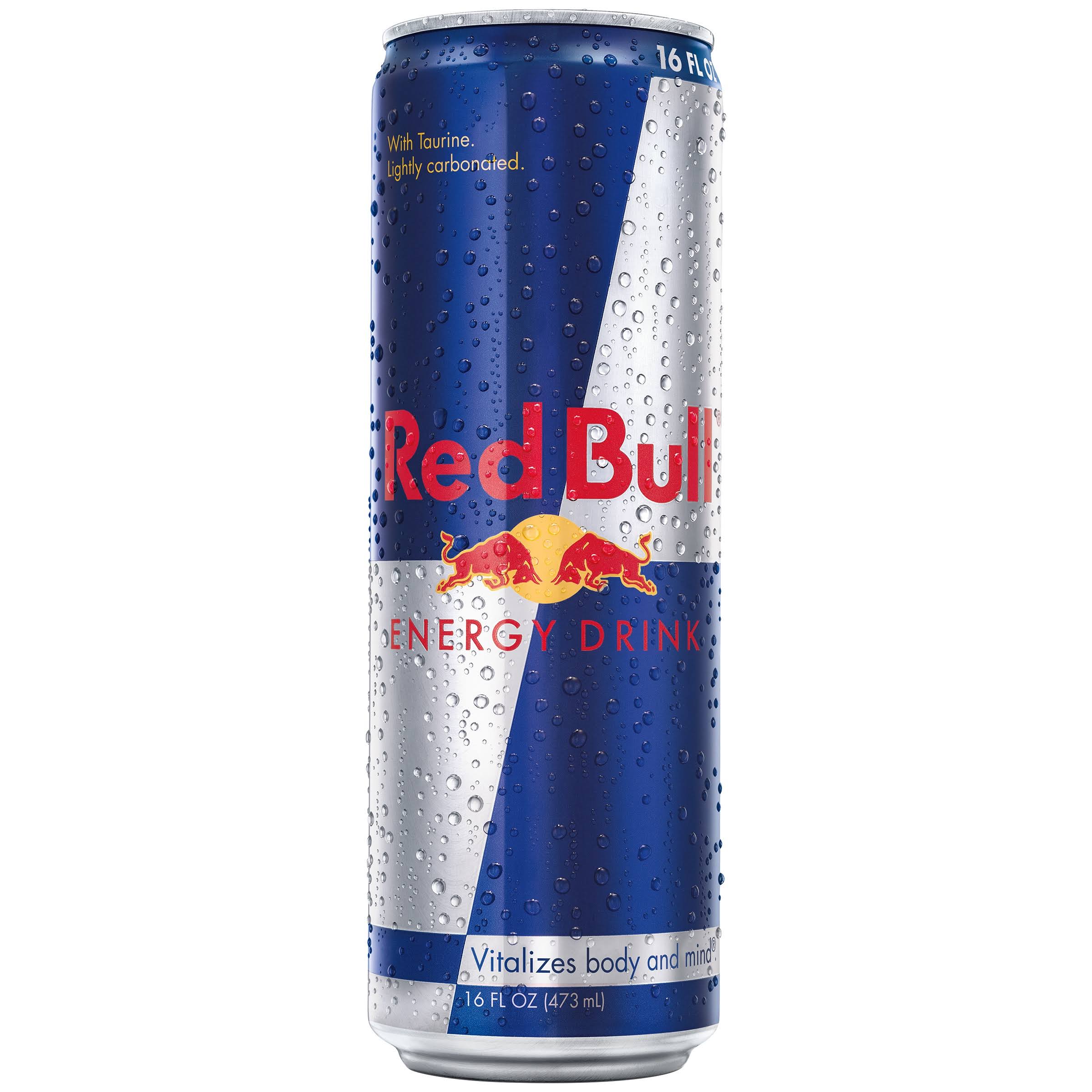 Red Bull 611269546019 Energy Drink, 16 oz Can 12 Pack