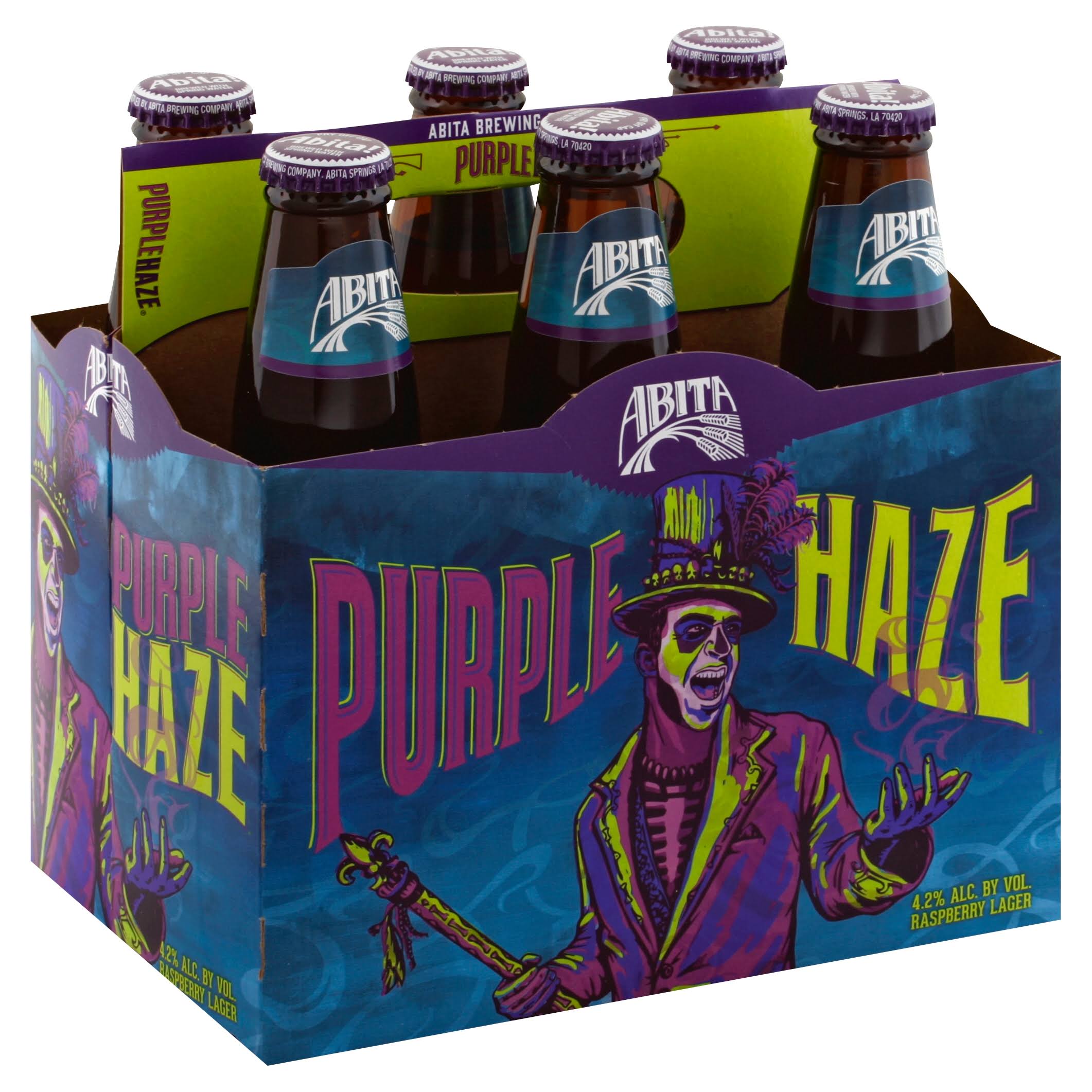 Abita Brewing Purple Haze - 6 pack, 12 fl oz bottles