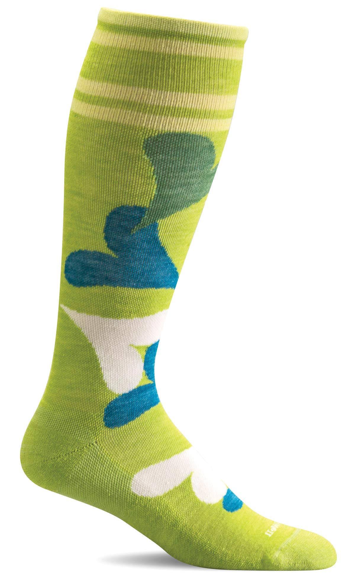 Sockwell Women's Love Lots Moderate Compression Socks M/L / Limelight