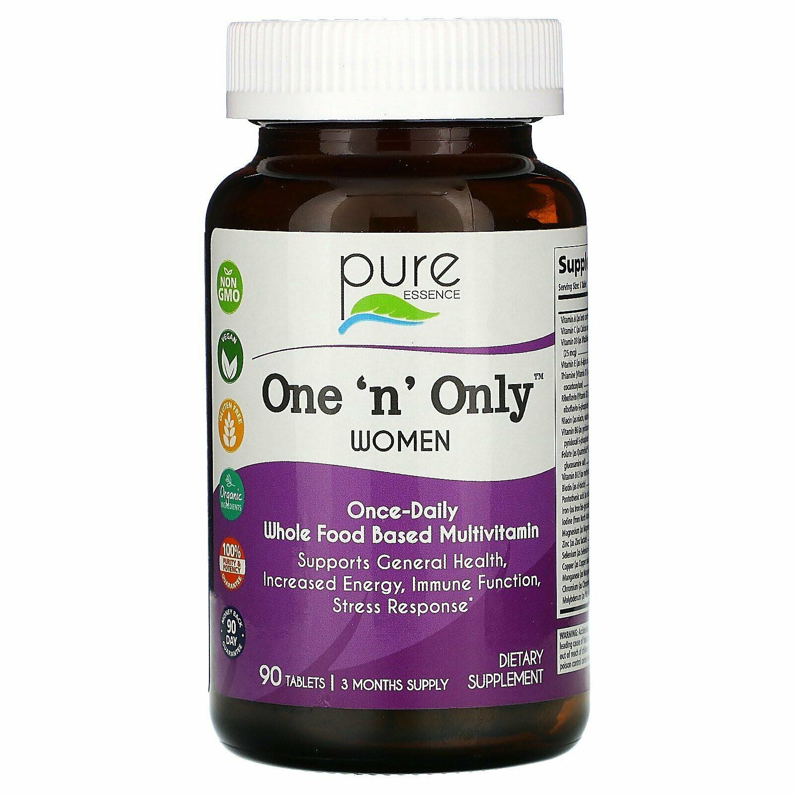 Pure Essence Labs One n Only Women's Formula Supplement - 90 Tablets