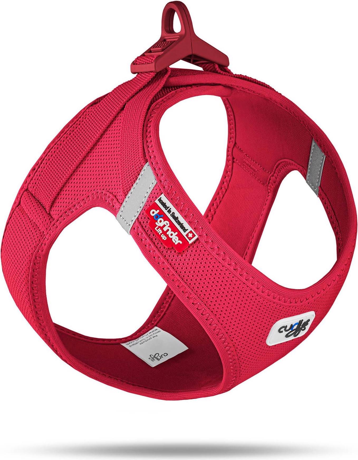 Curli - Harnesses - Multiple options (Clasp Vest Harness - Red - MED)