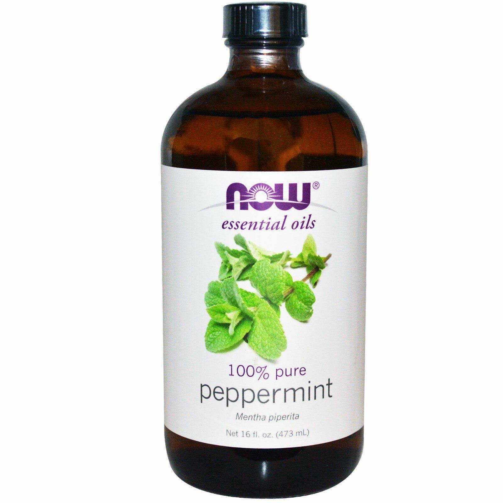 Now Foods Peppermint Essential Oil - 16oz
