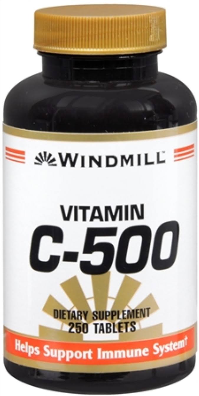 Windmill Natural Vitamin C 500mg Tablets - x250