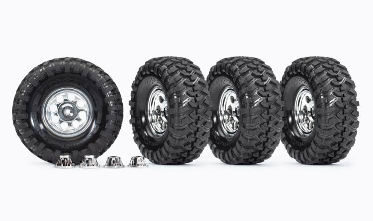 Traxxas Canyon Trail Assembled Wheels and Tyres (4) TRX8183X