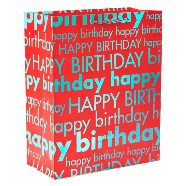 American Greetings Shared Extra-Large Happy Birthday Gift Bags - Each