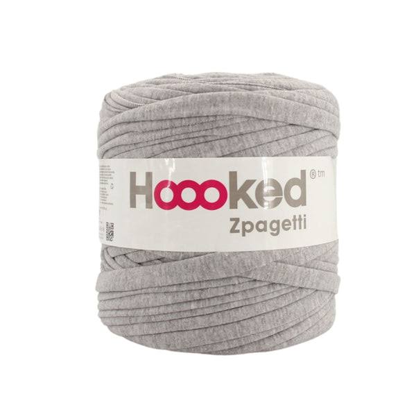 Hoooked Zpagetti Yarn - Sporty Gray - Medium Gray Shades