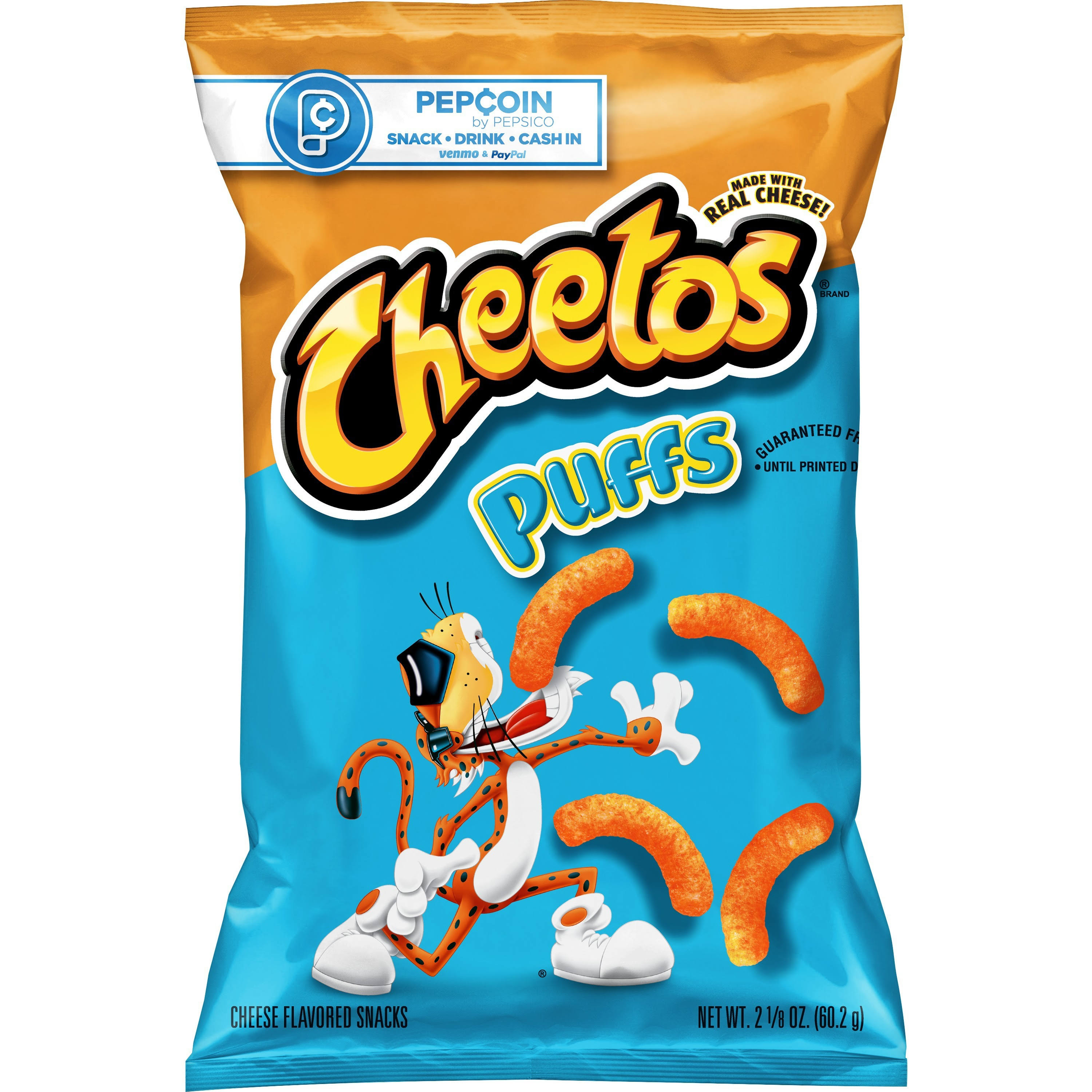Cheetos Snacks, Puffs, Cheese - 2.125 oz