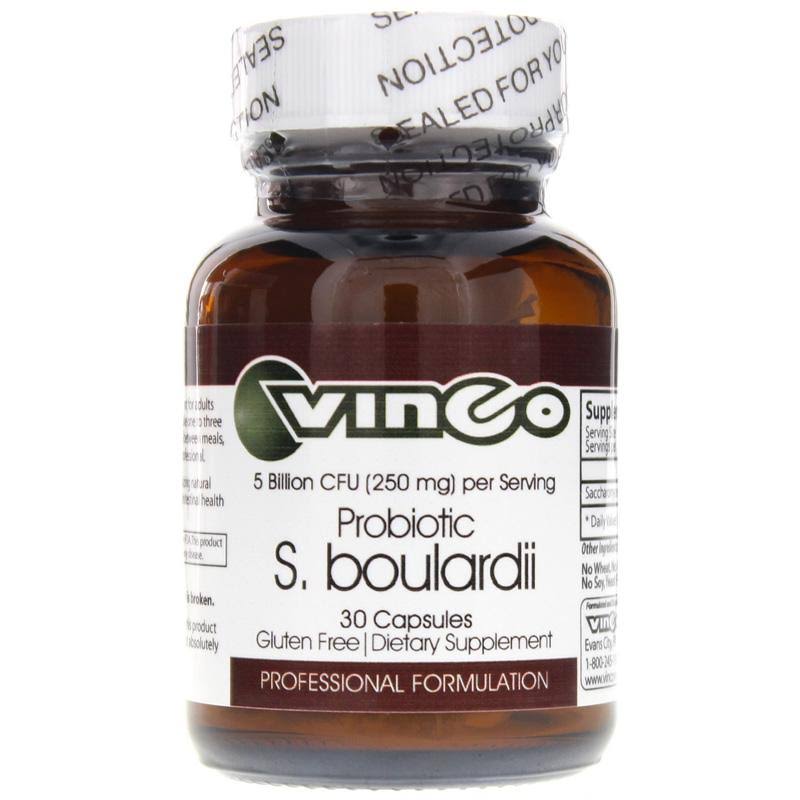 Vinco Probiotic S. boulardii 5 Billion CFU 30 Capsules