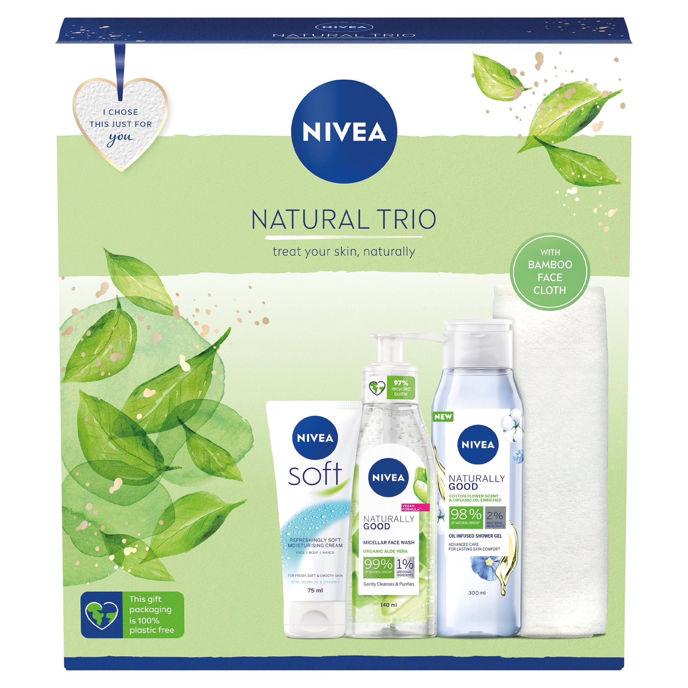Nivea Natural Trio Gift Set | O'Sullivans Pharmacy | Fragrance & Gift