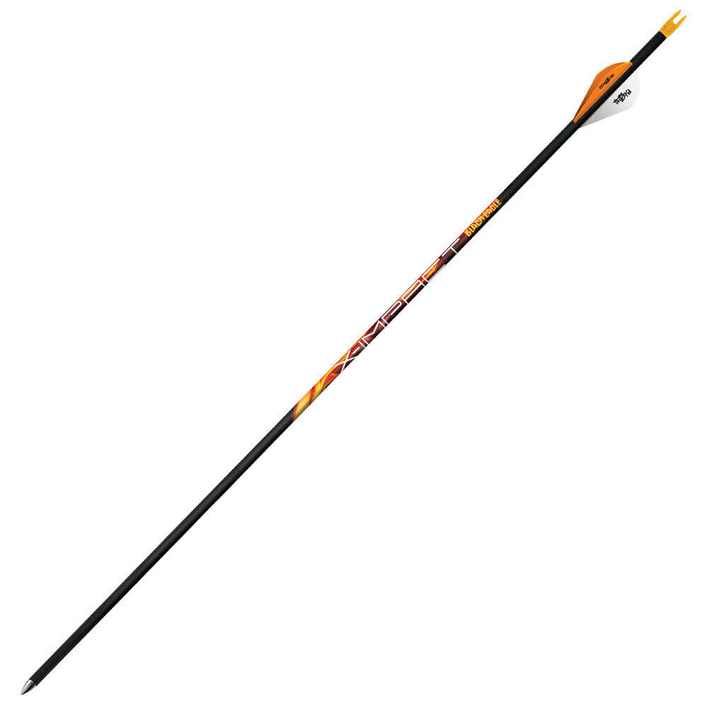 Black Eagle X-Impact Half Dozen Fletched Arrows-200 Spine