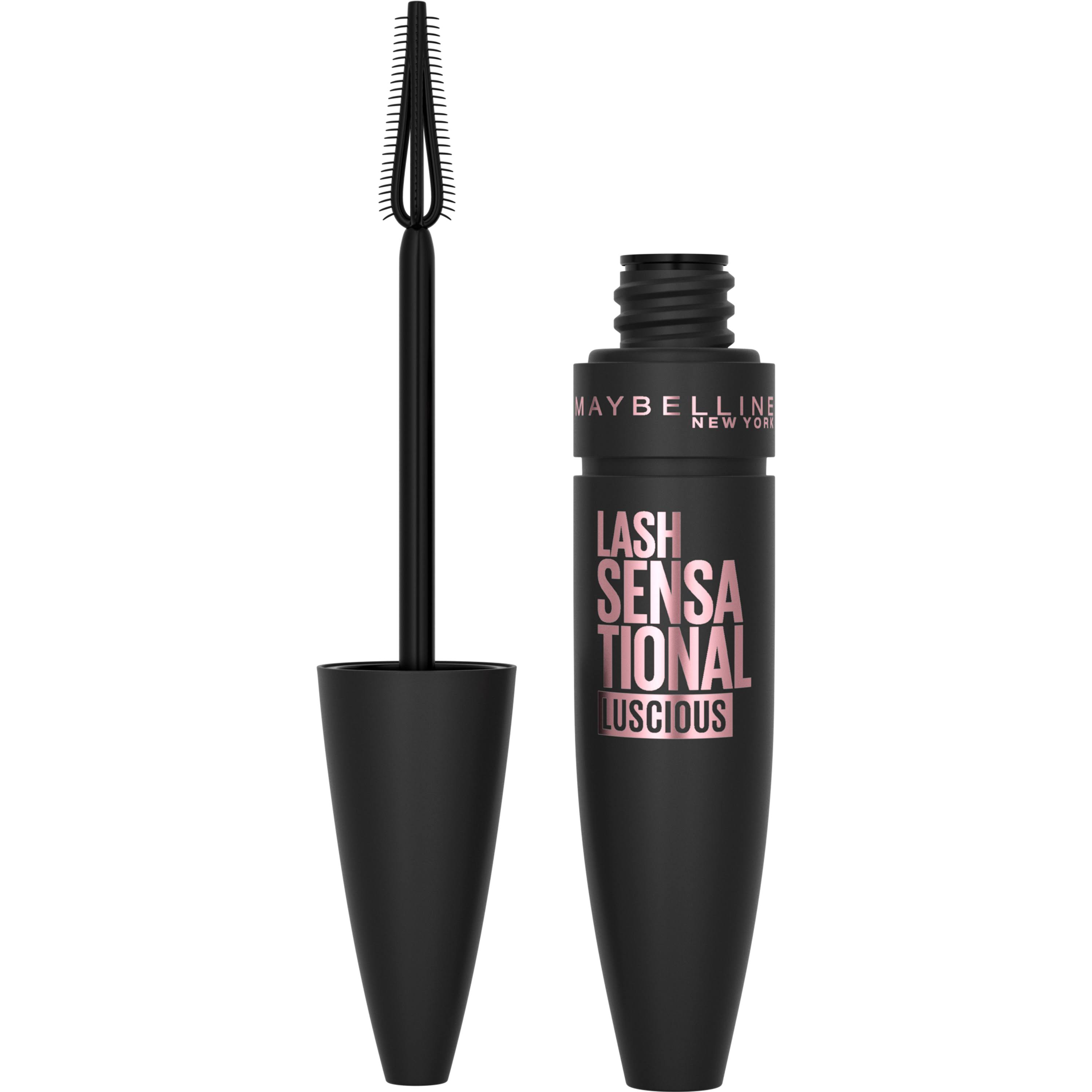 Maybelline Lash Sensational Luscious Washable Mascara - Blackest Black, 0.32 fl oz