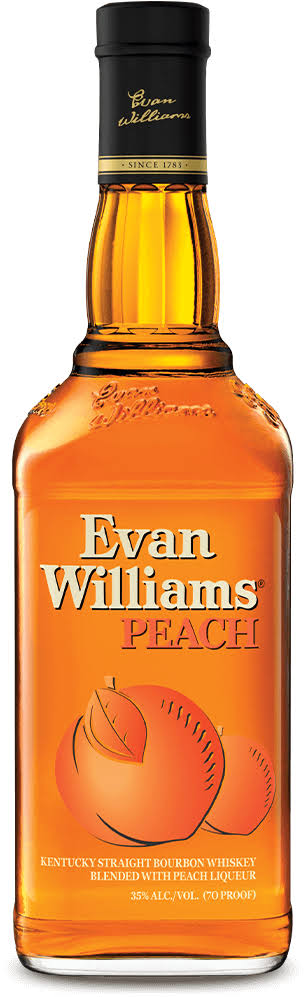 Evan Williams Peach Bourbon 1.75L