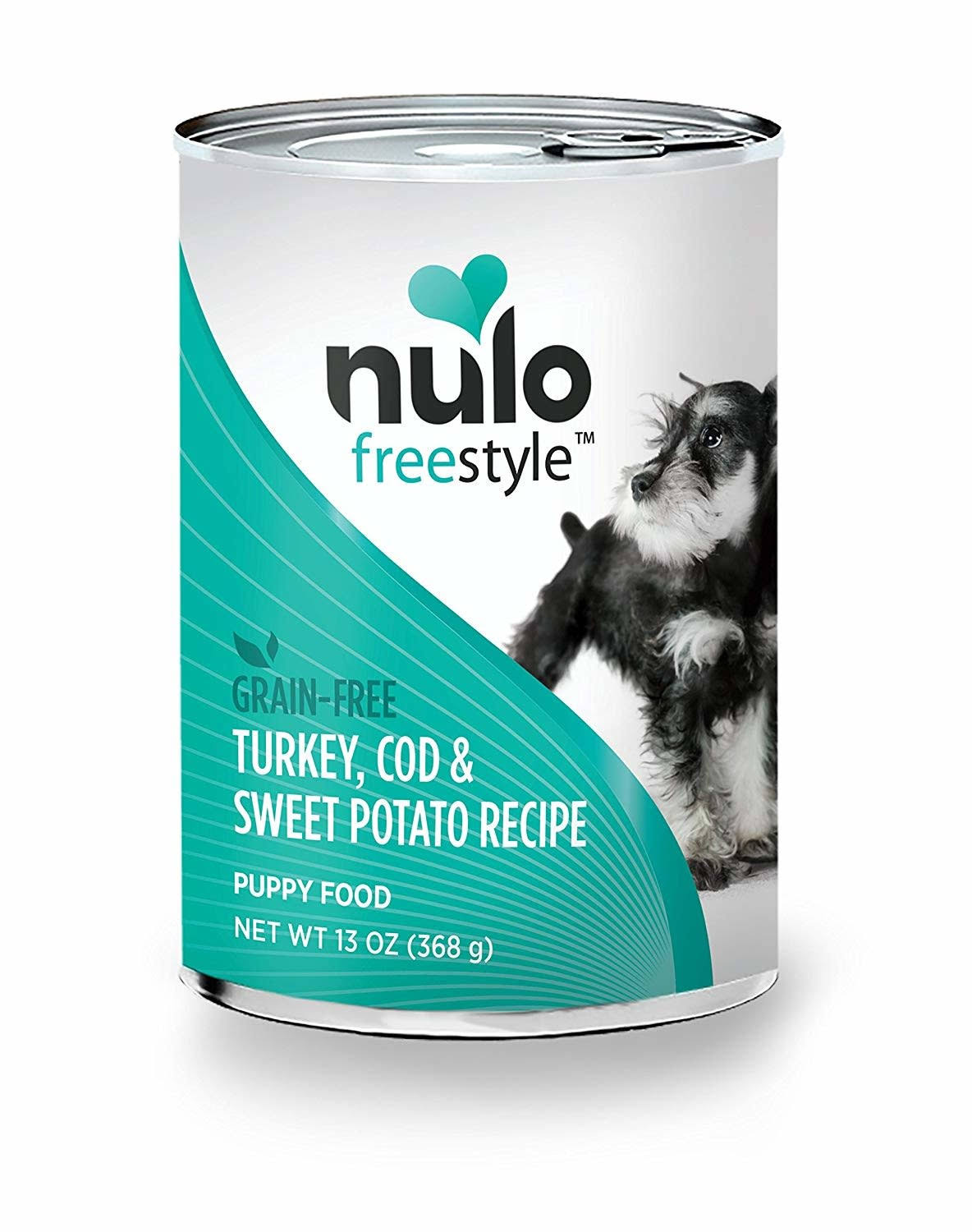 Nulo Freestyle Turkey, Cod & Sweet Potato Recipe For Puppies 13Oz Can
