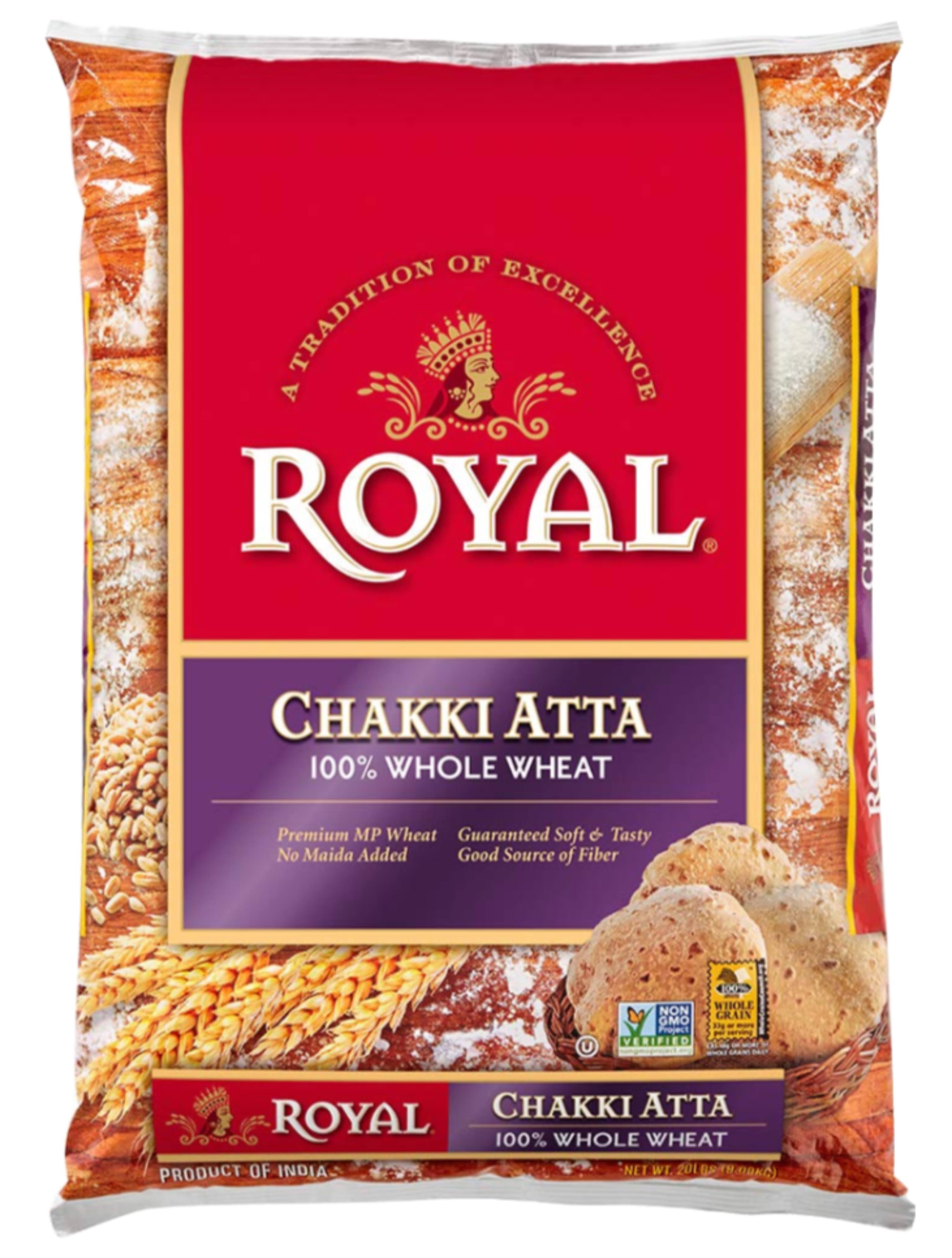 Reynolds Royal Chakki Atta Flour, 20 Pound