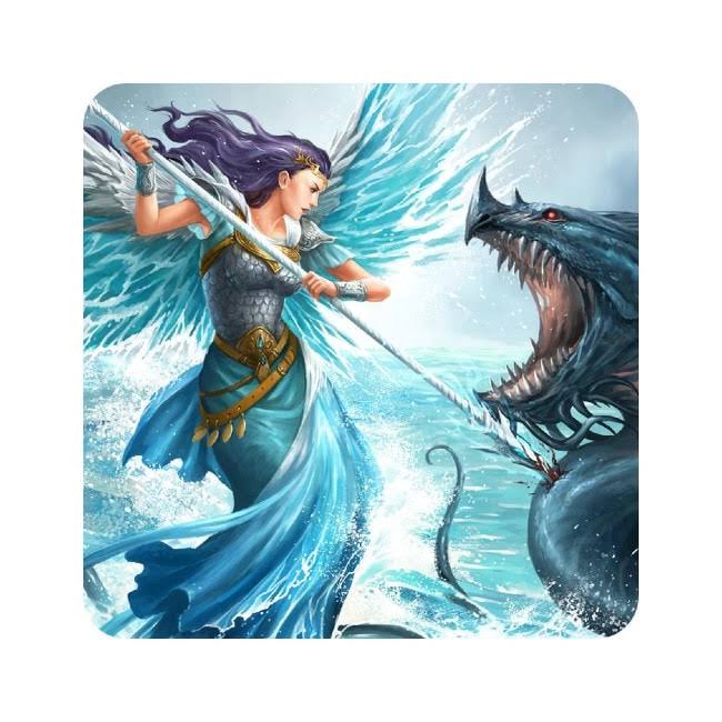 Coaster: Aquatic Angel