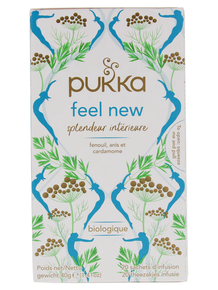 Pukka Organic Feel New Teas - 20ct
