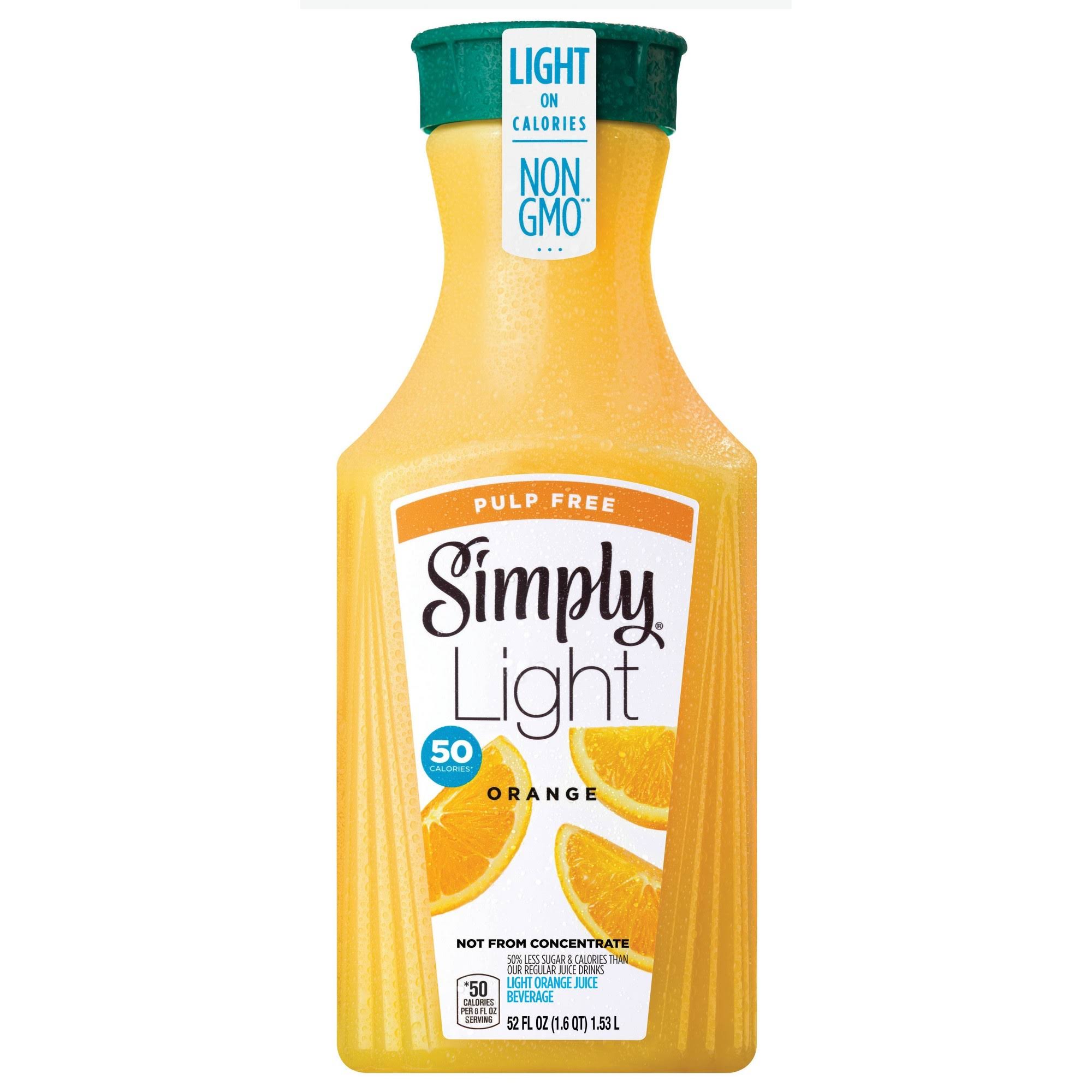 Simply Light Orange Juice Beverage