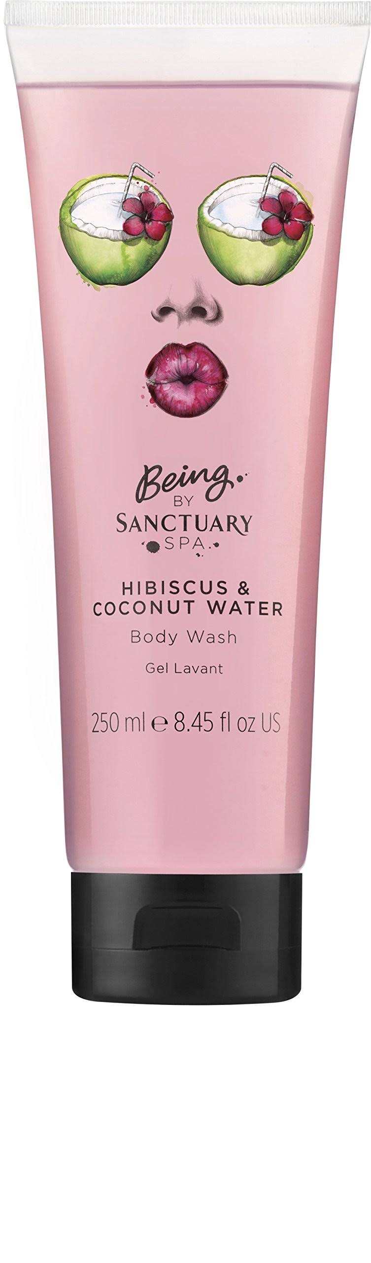 Being by Sanctuary Spa Body Wash Hibiscus and Coconut Water 250ml