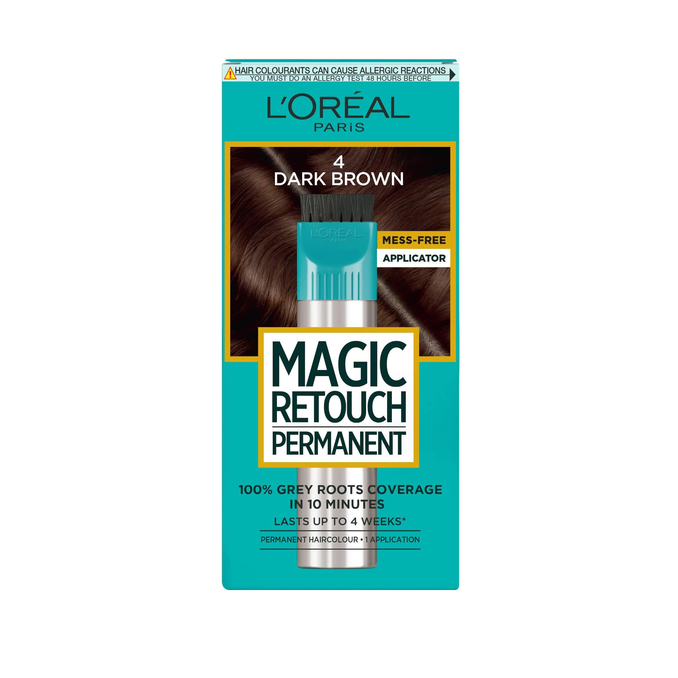 Loreal Magic Retouch Permanent Dark Brown 4 by dpharmacy