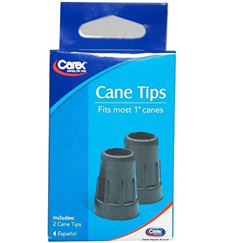Carex Cane Tips - Black