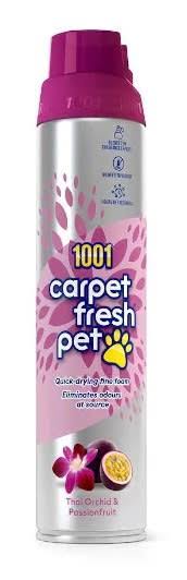 1001 300ml Carpet Fresh Thai Orchid & Passion Fruit Pet