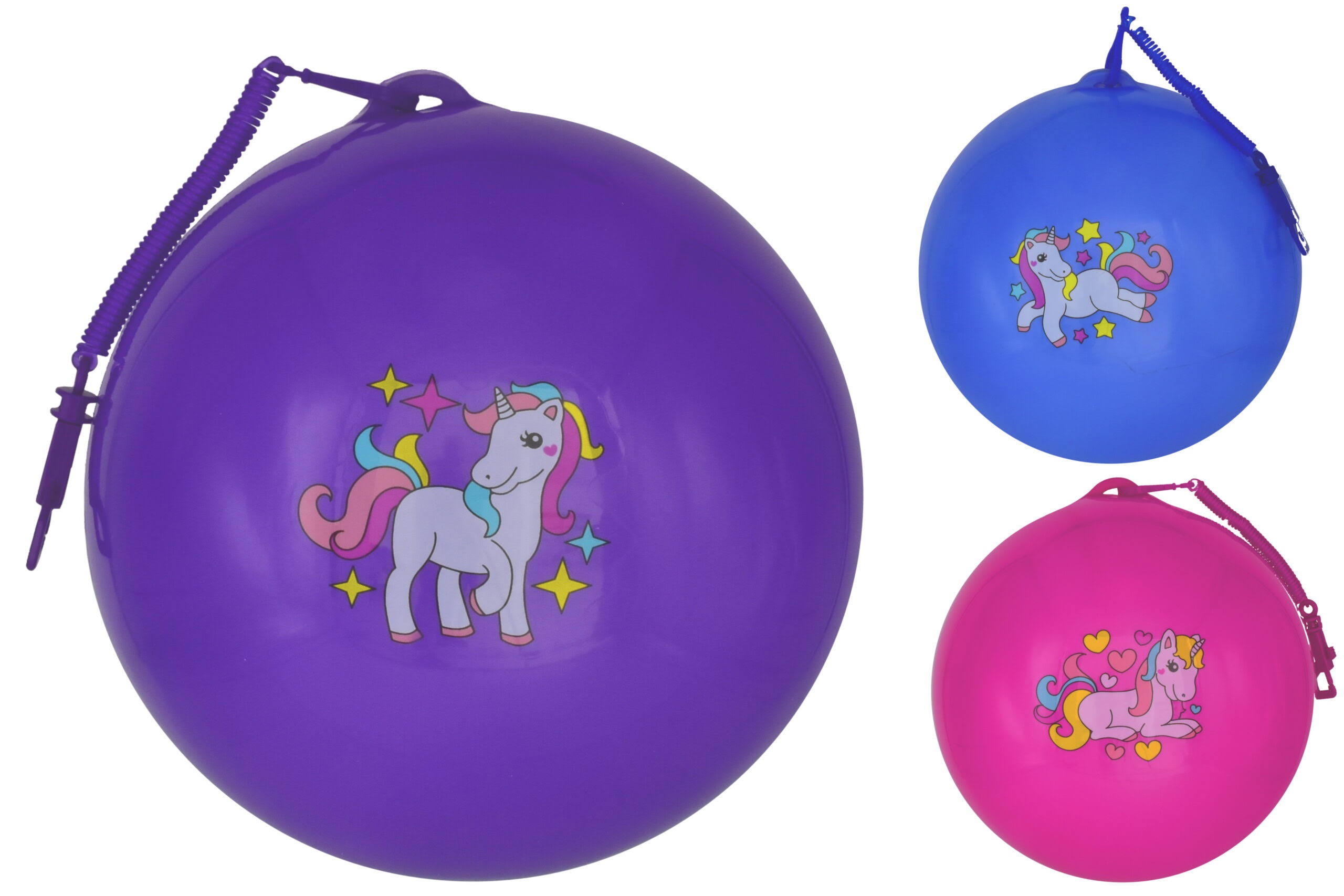 Kandy Toys TY3658 Ball Unicorn - With Keyring