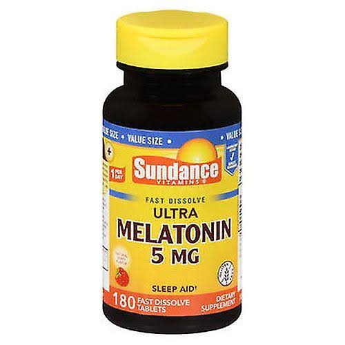 Sundance Ultra Melatonin Dietary Supplement Tablets - 5mg, 180ct