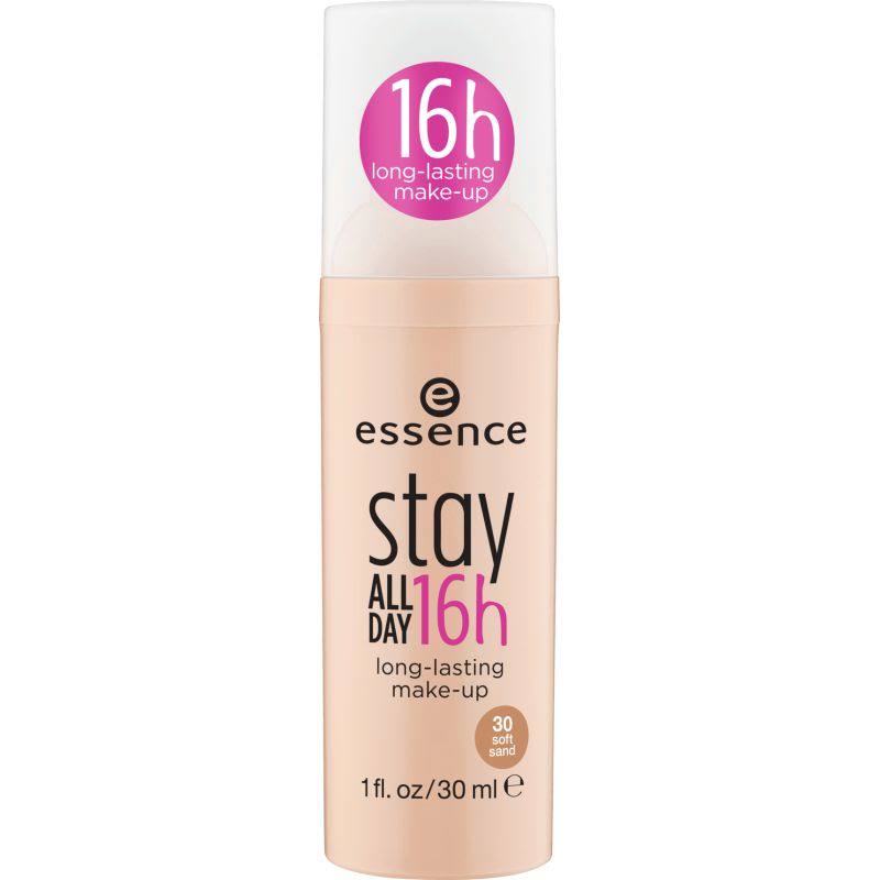 Essence Stay All Day Long-lasting Make-Up - 30 Soft Sand, 30ml