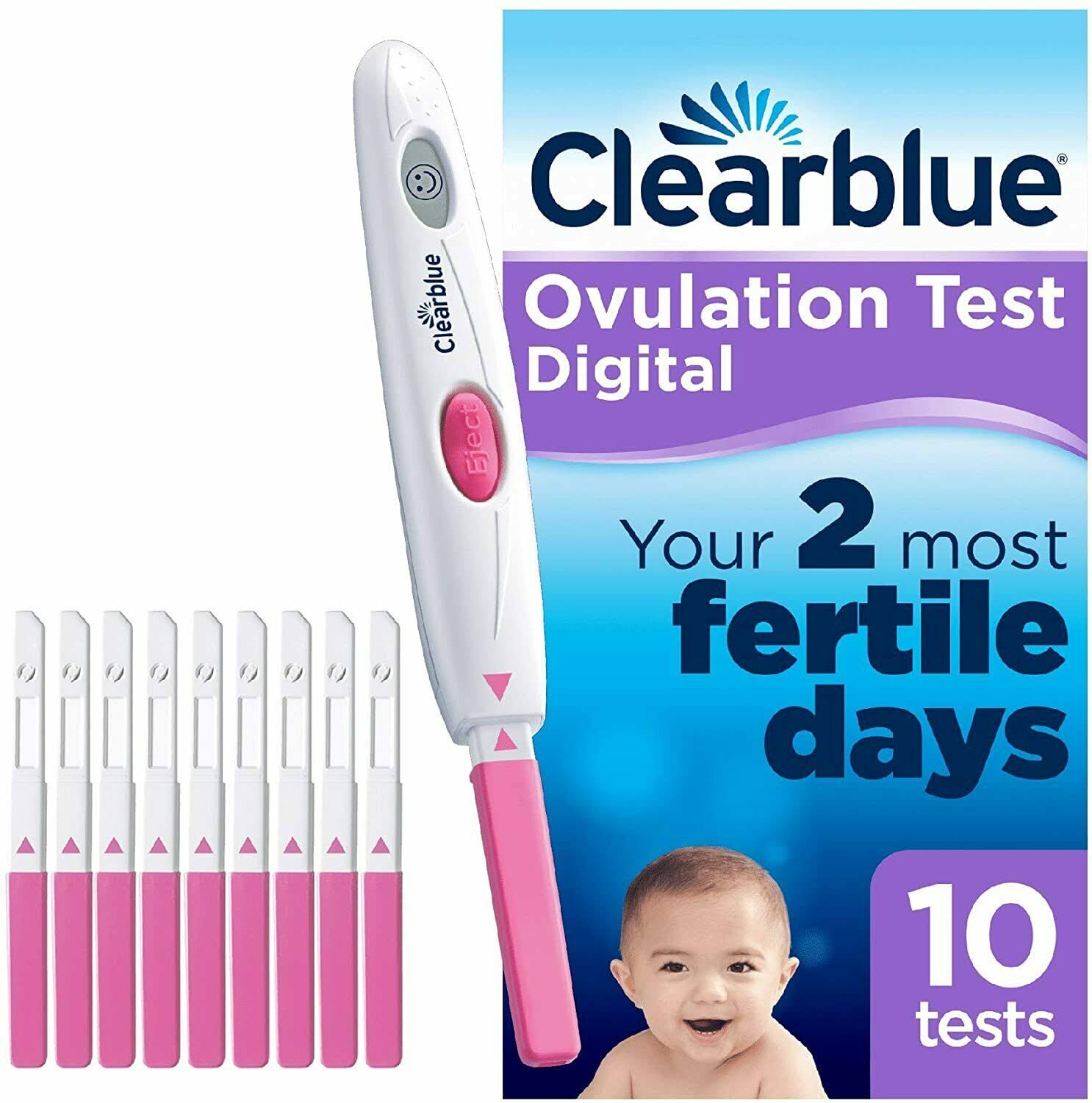 Clearblue Digital Ovulation Test Kit - 10pk