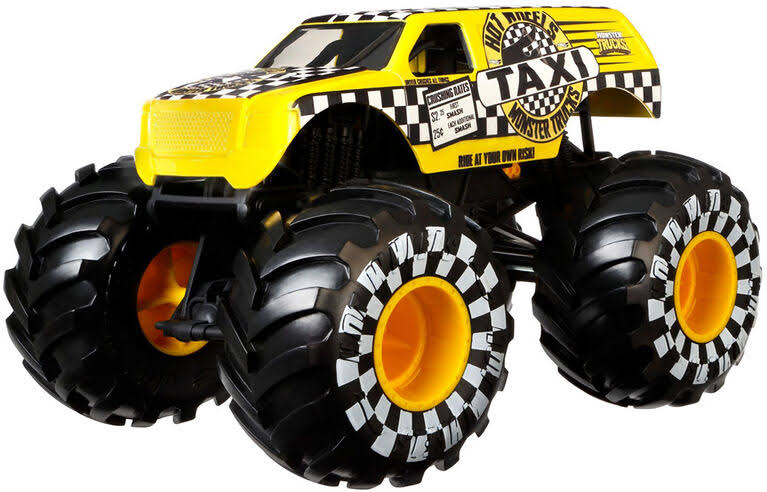 Hot Wheels - Monster Trucks 1:24 Die-Cast - Yellow