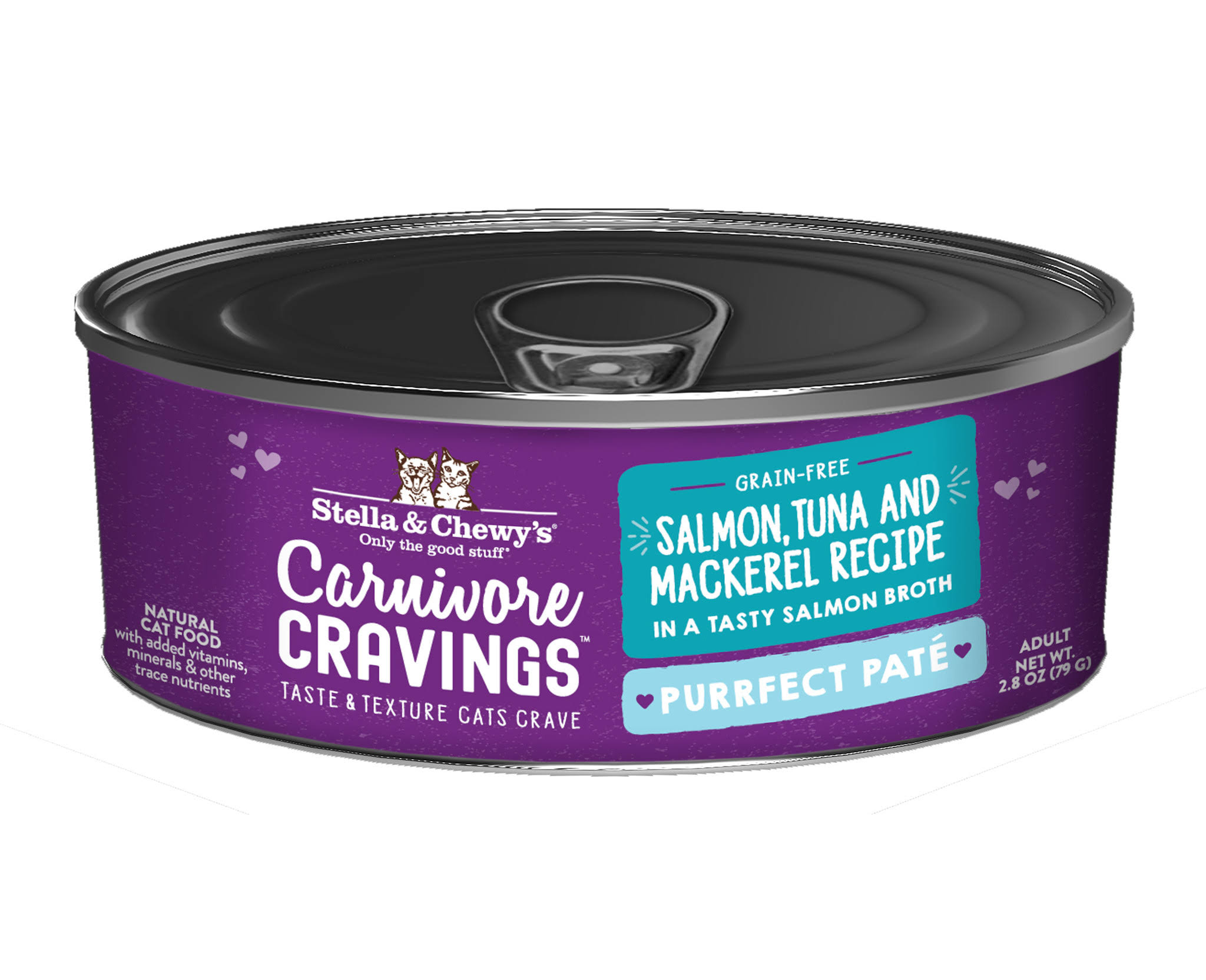 Stella & Chewy's 2.8oz Carnivore Cravings Salmon, Tuna, Mackerel Pate