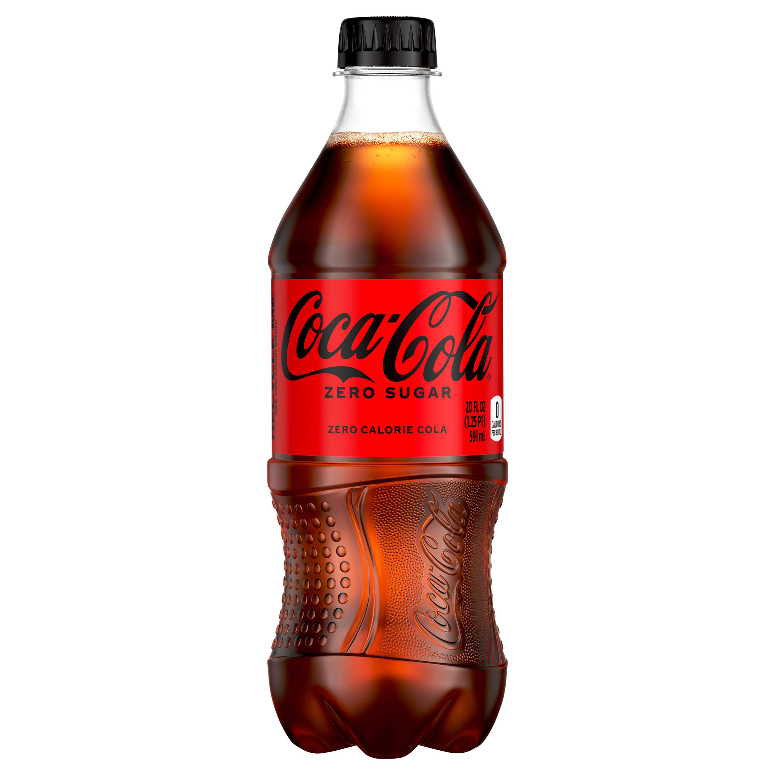 Coca-Cola Cola, Zero Sugar - 20 fl oz