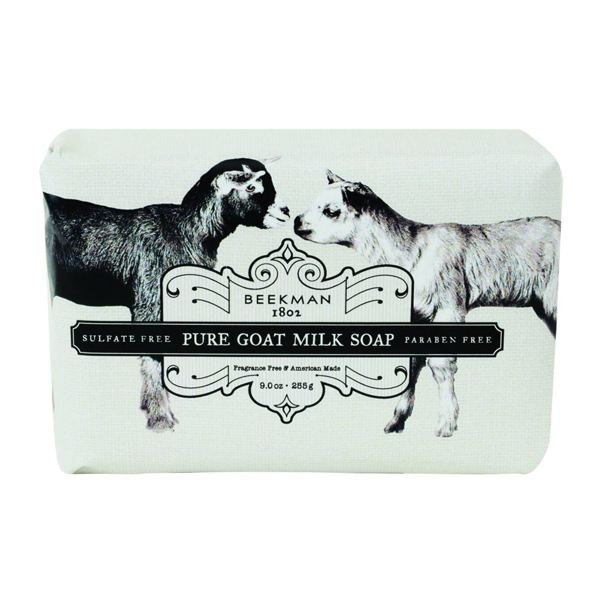 Beekman 1802 Pure Goat Milk Soap - Fragrance Free, 9.0oz Bar