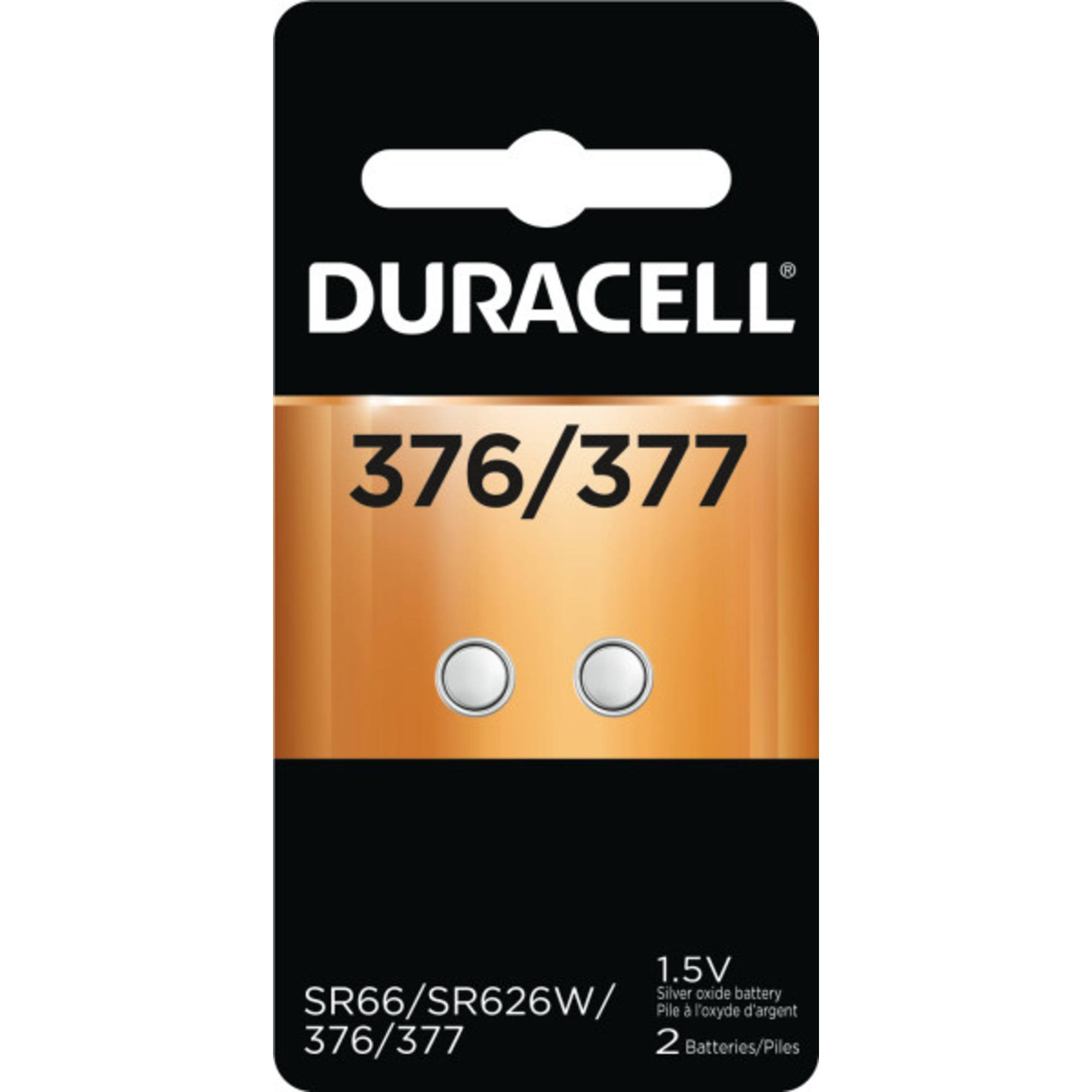 Duracell Coin Button 377 Battery - 2 Count