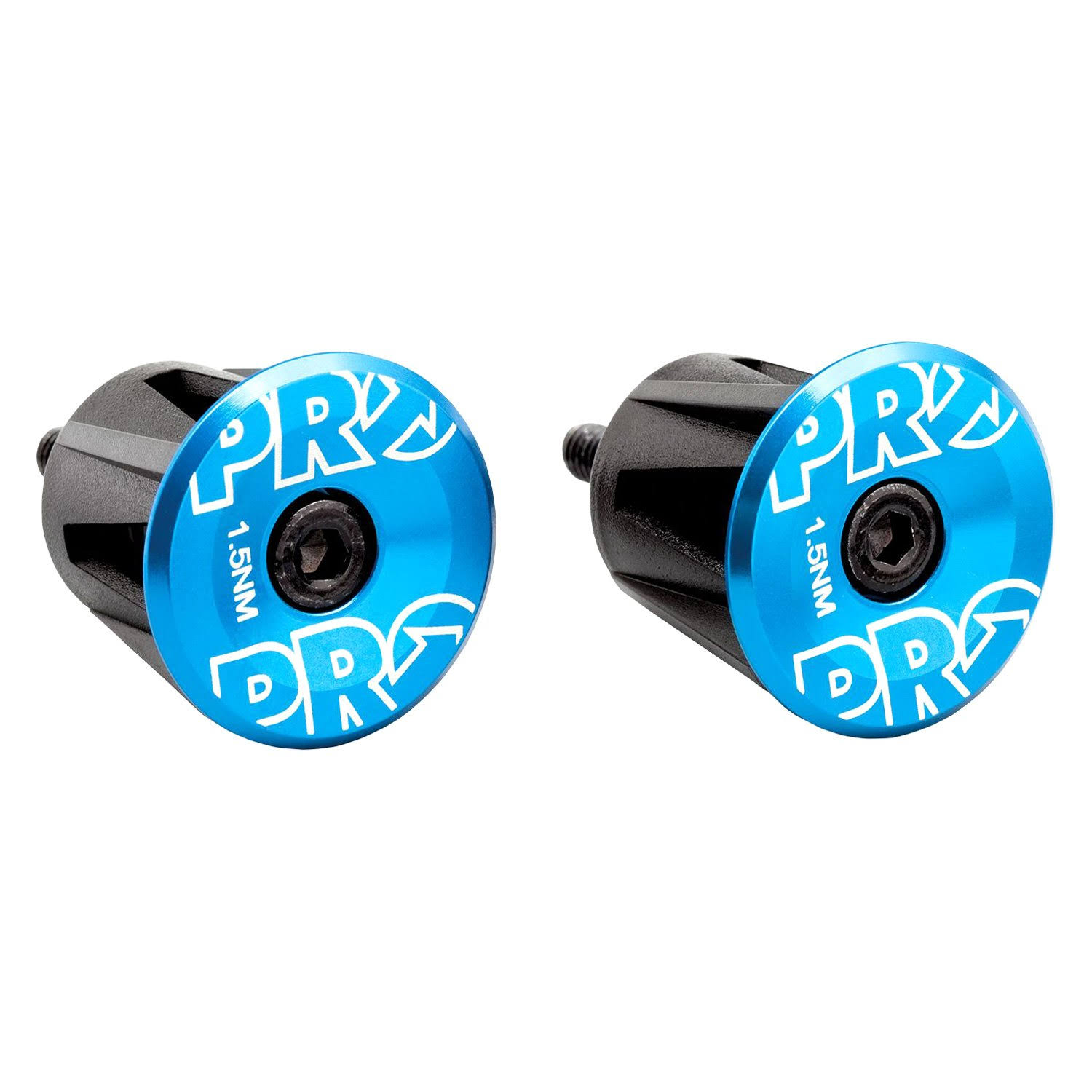 Pro PRAC0058 Handlebar Alloy End Plug - Blue
