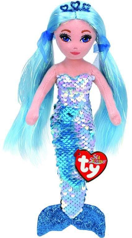 Ty - Mermaid - Indigo Aqua Sequin Toy