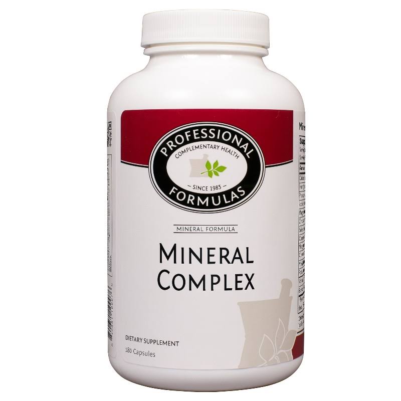 Mineral Complex Professional Formulas 180 Capsules