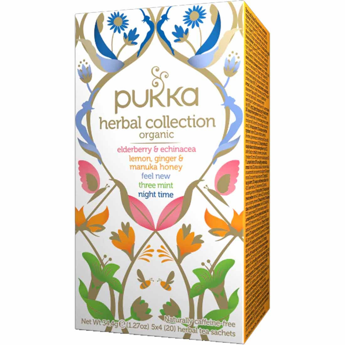 Pukka Herbal Tea Collection Bags - 1 Box - 20 Tea Bags