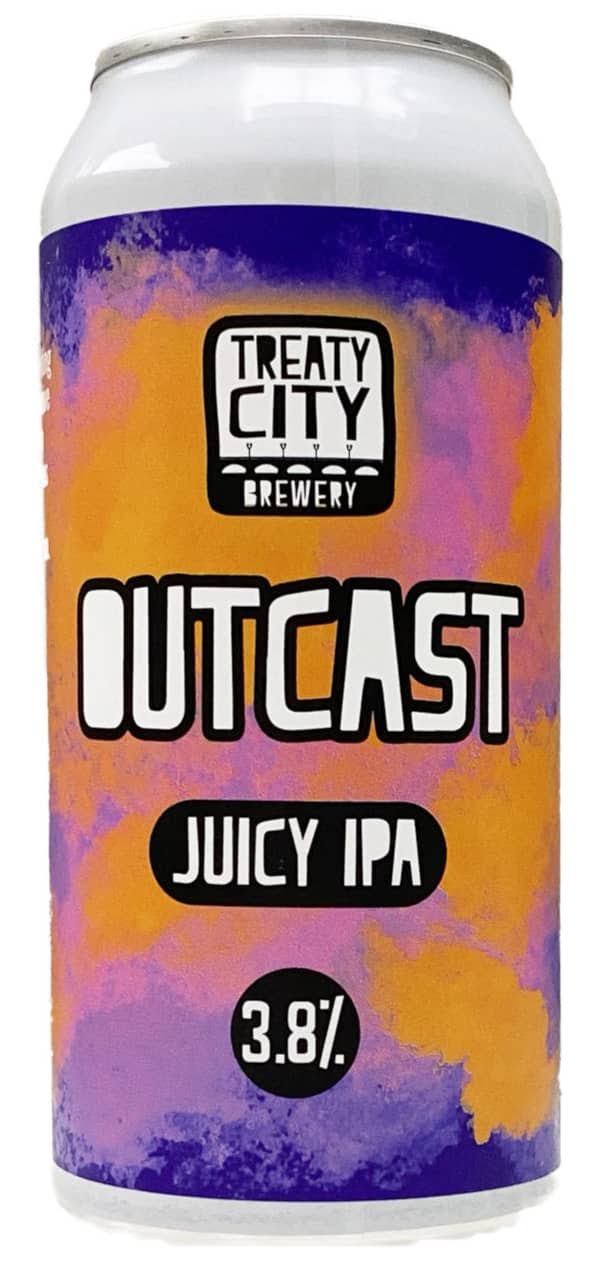 Treaty City - Outcast Juicy IPA 3.8 ABV 440ml Can