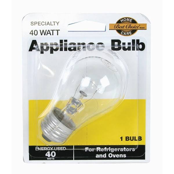 Best Choice Clear 40 Watt Appliance Bulb - Citarella - Greenwich - Delivered by Mercato