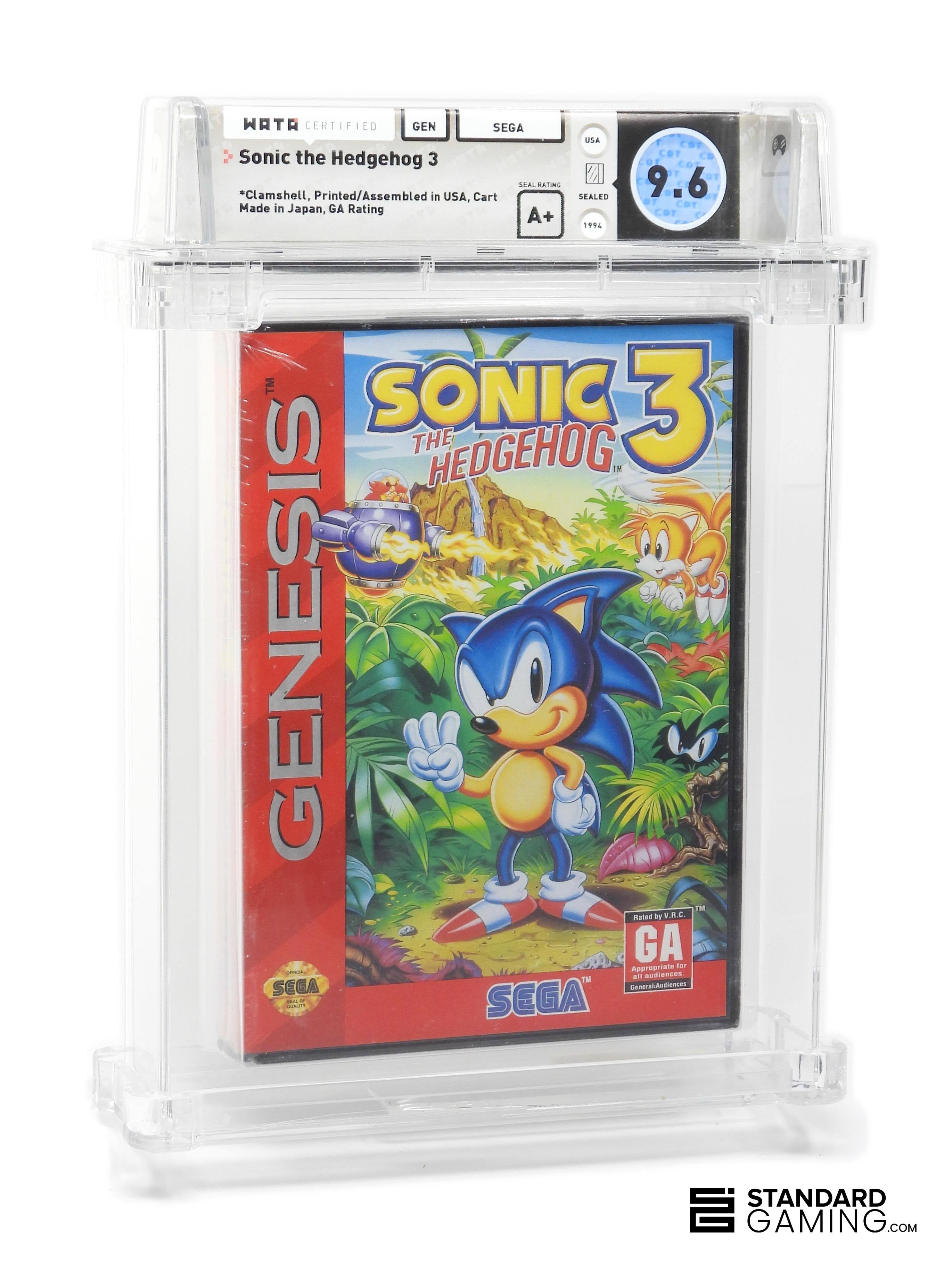 Sonic The Hedgehog 3 - Sega Genesis